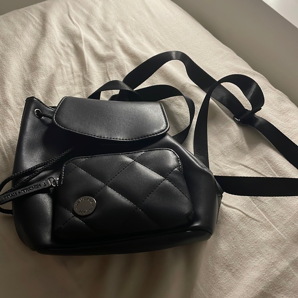 Kendall & Kylie Mini Black Backpack